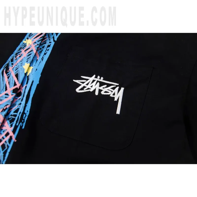 Printed graphic on the front of the garment