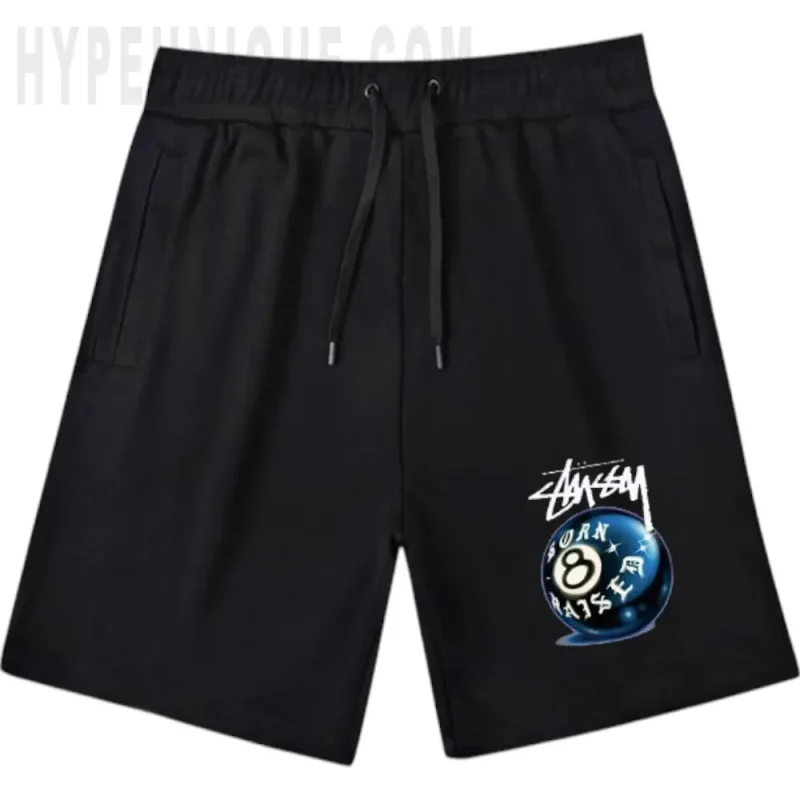 The front of the shorts