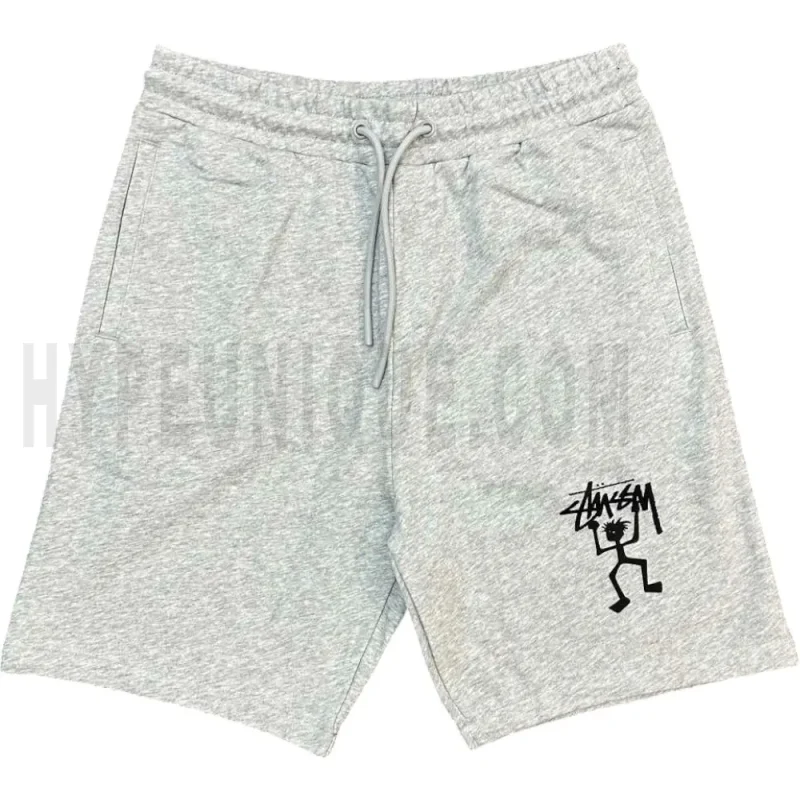 The front of the shorts