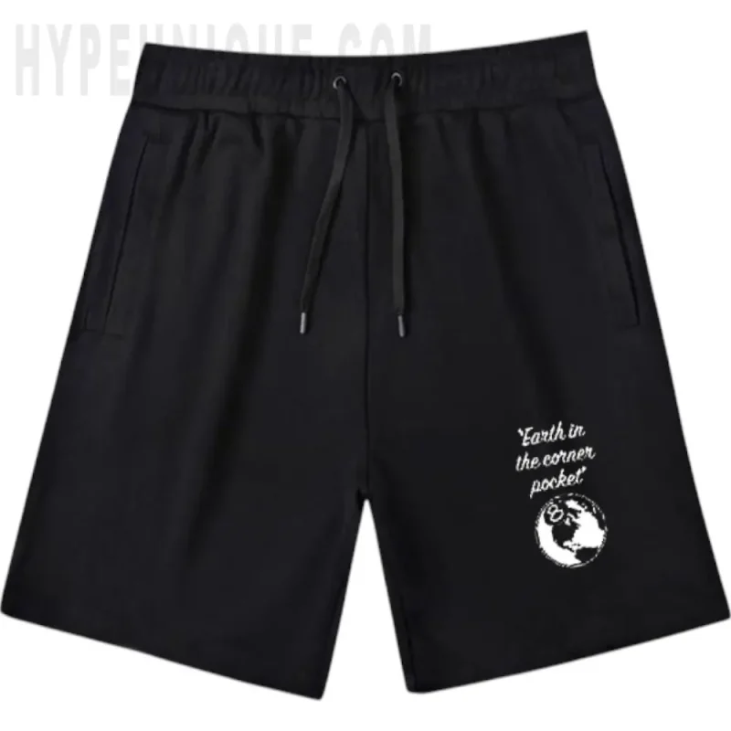 The front of the shorts