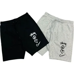 Stussy X N1KE Peace And Love Shorts