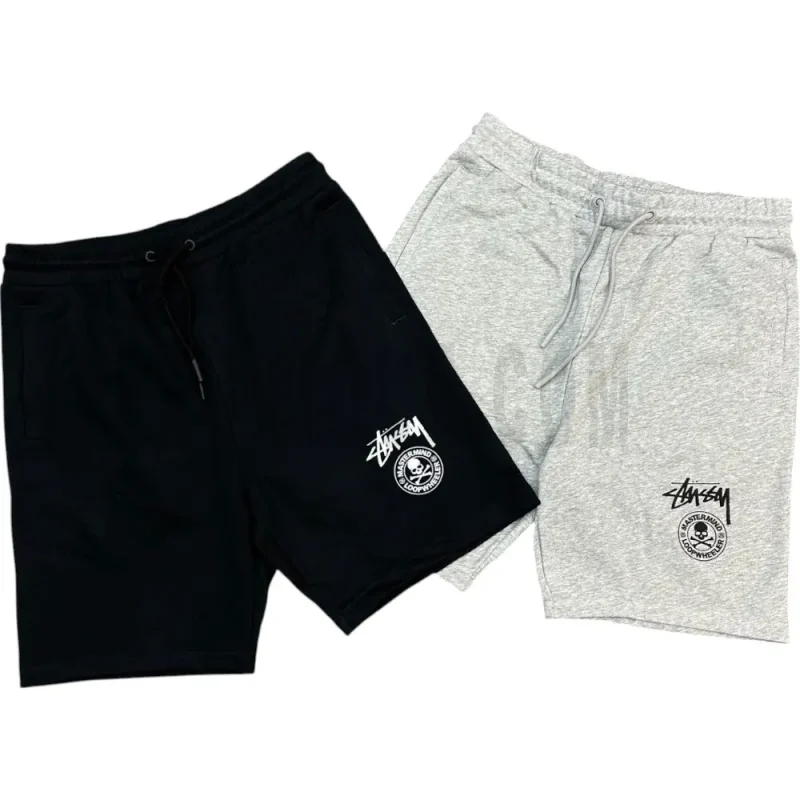 Stussy x Mastermind World Skull Logo Sweat Shorts