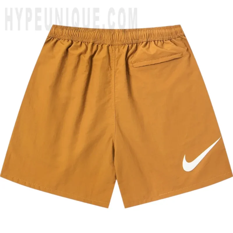 The orange shorts