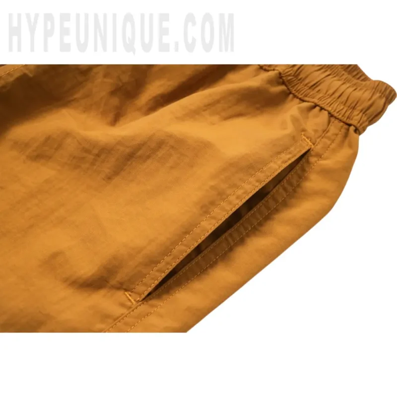 Pocket detail view of the pants.