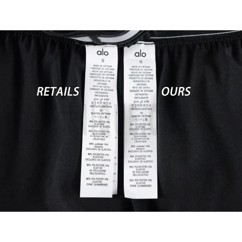 Washing Label Comparison Diagram