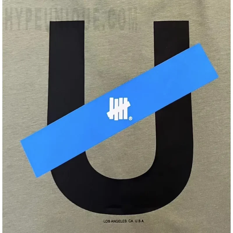 Printed graphic on the back of the garment