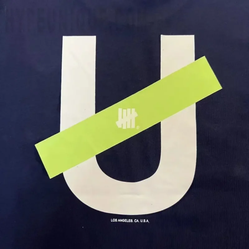 Printed graphic on the back of the garment