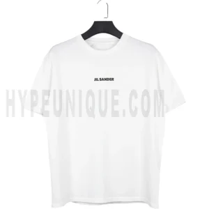 White Cotton Jersey T-Shirt