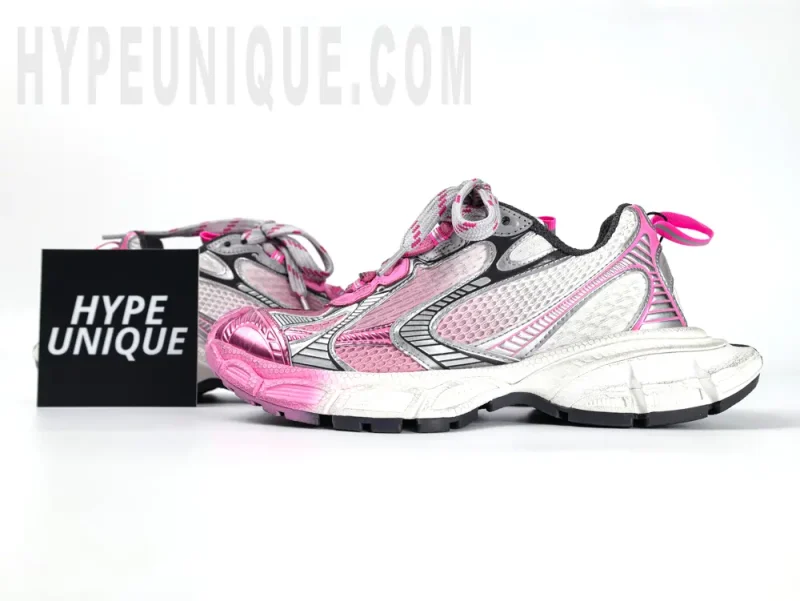 Women's 3xl Toe Spray Sneaker in Grey/pink/dark Grey