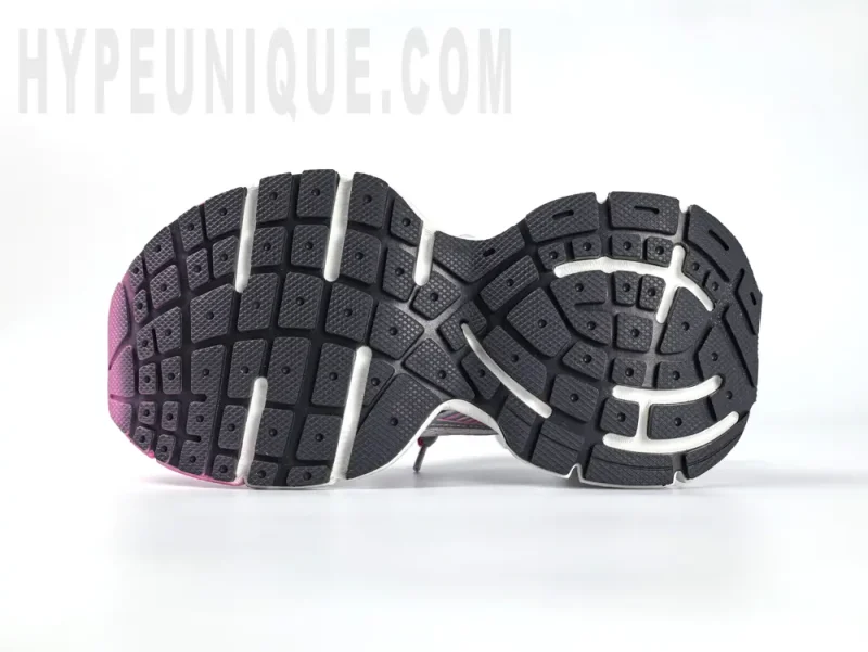 the black outsole