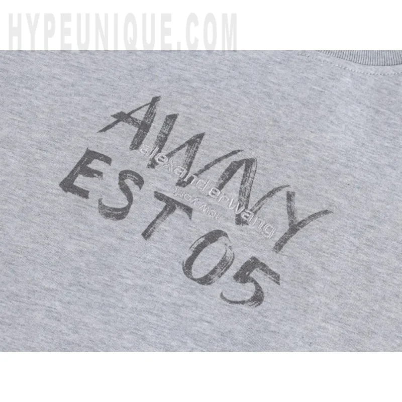 Printed graphic on the front of the garment