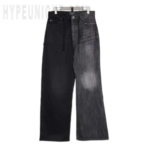 Black Fifty-Fifty Jeans