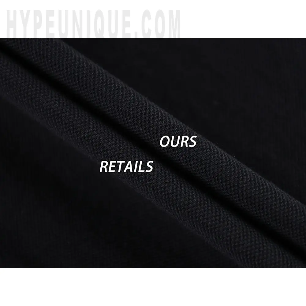 TbKicks Black Piqué Polo Shirt