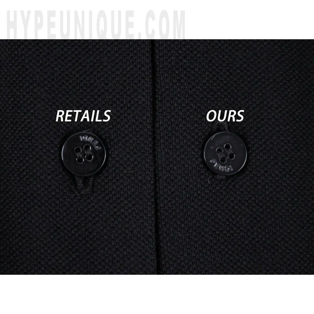 Black Piqué Polo Shirt