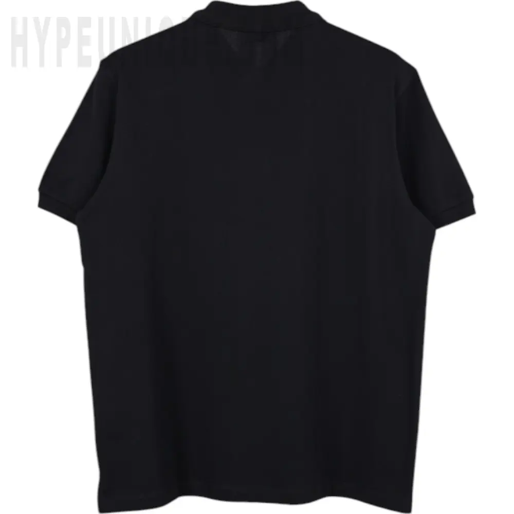 TbKicks Black Piqué Polo Shirt