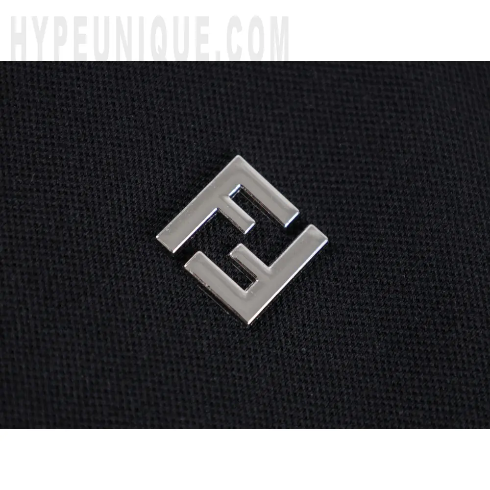 TbKicks Black Piqué Polo Shirt