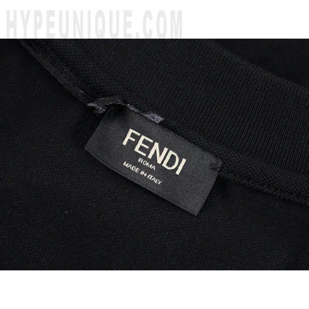 Black Piqué Polo Shirt