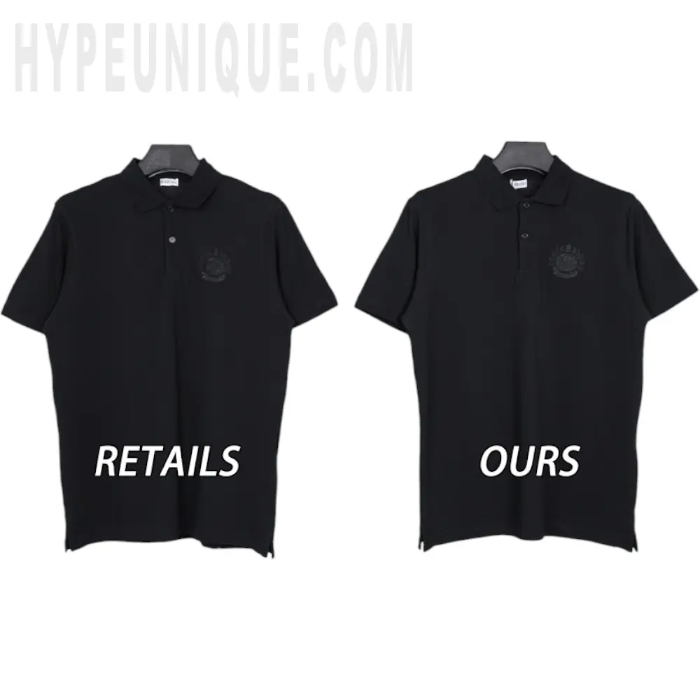 TbKicks Embroidered Oak Leaf Crest Piqué Polo Shirt