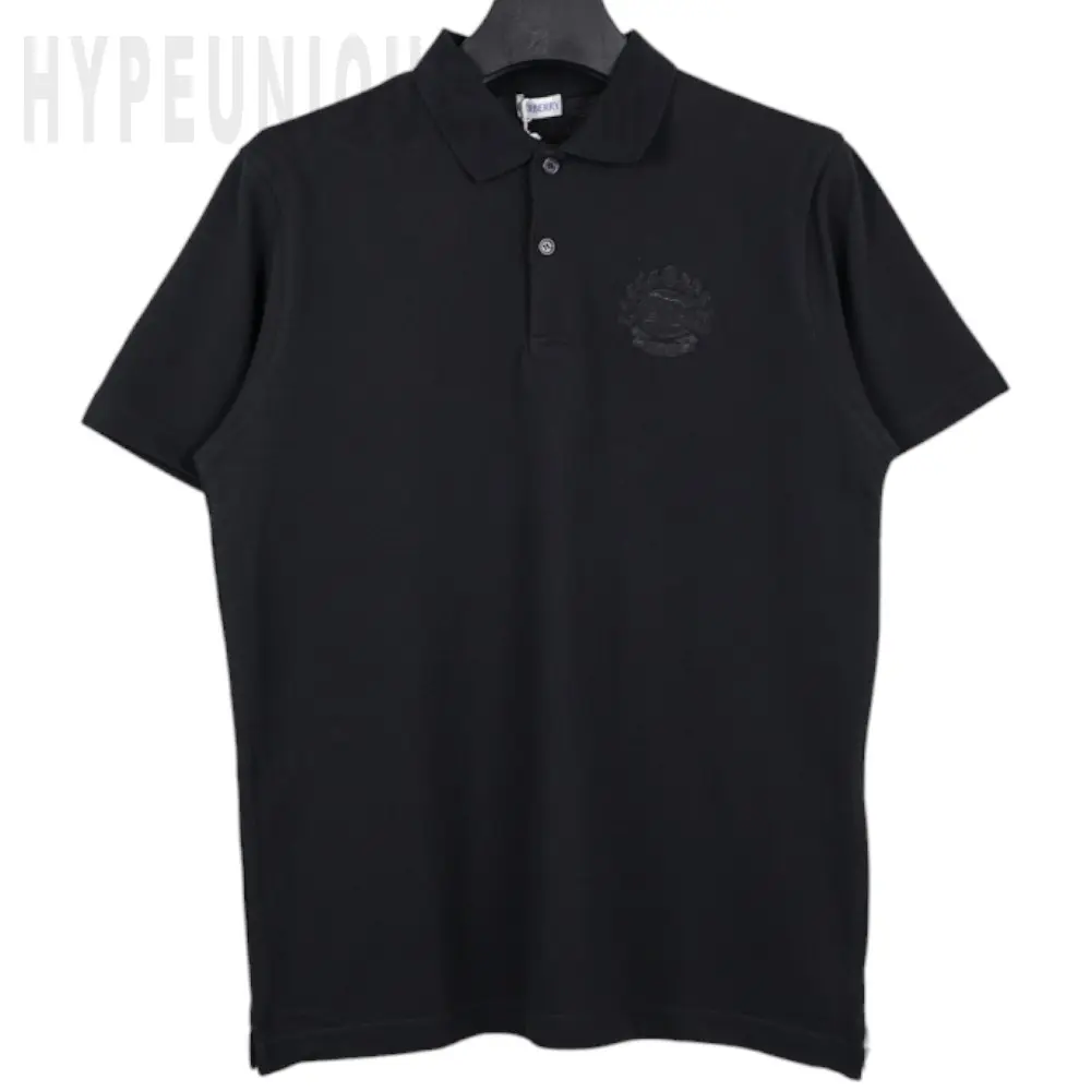 TbKicks Embroidered Oak Leaf Crest Piqué Polo Shirt