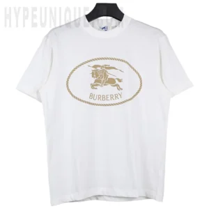Knight Stamp Cotton T-Shirt