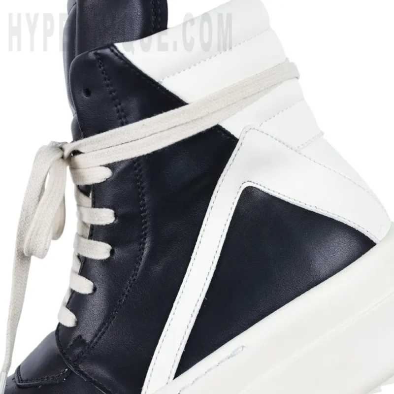 The side of the shoes