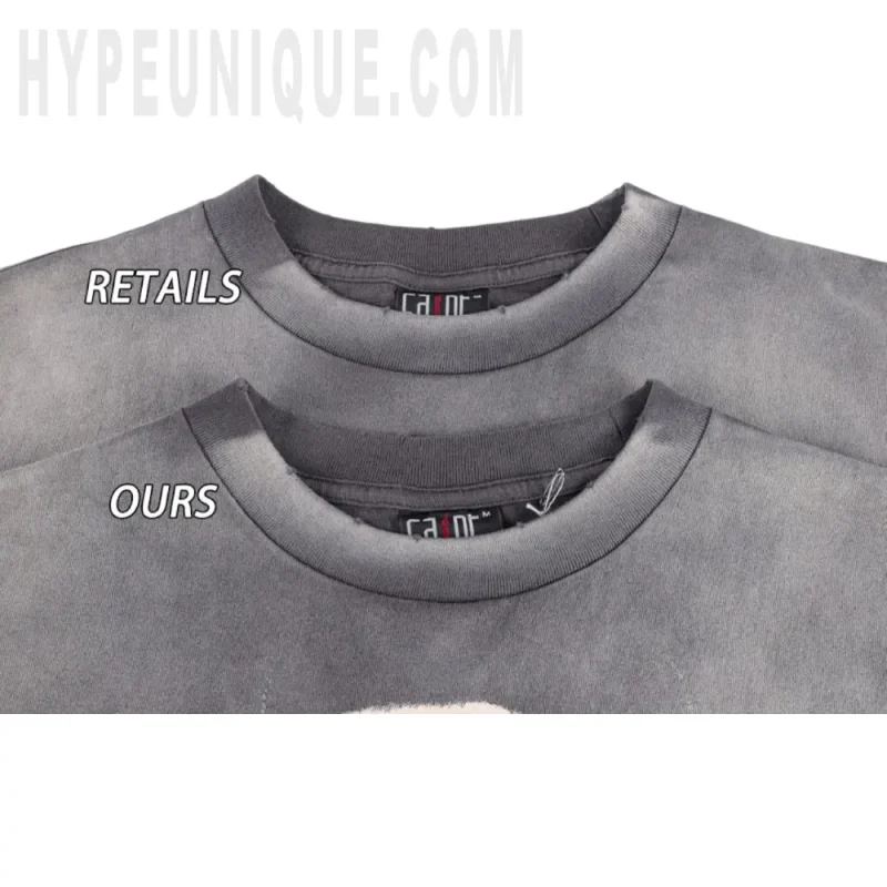 Close-up of the collar detail