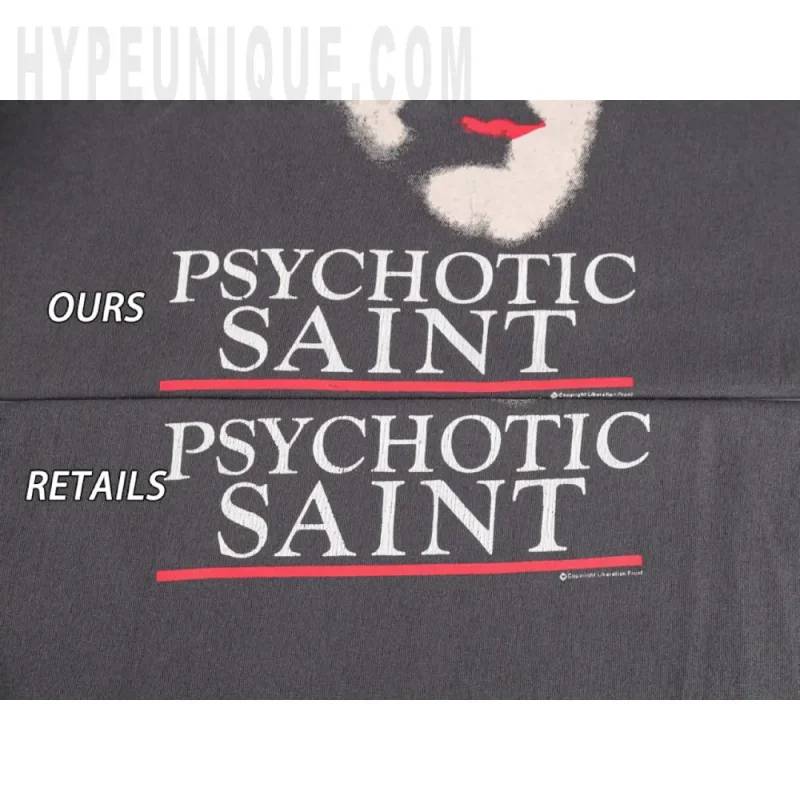 Printed graphic on the front of the garment