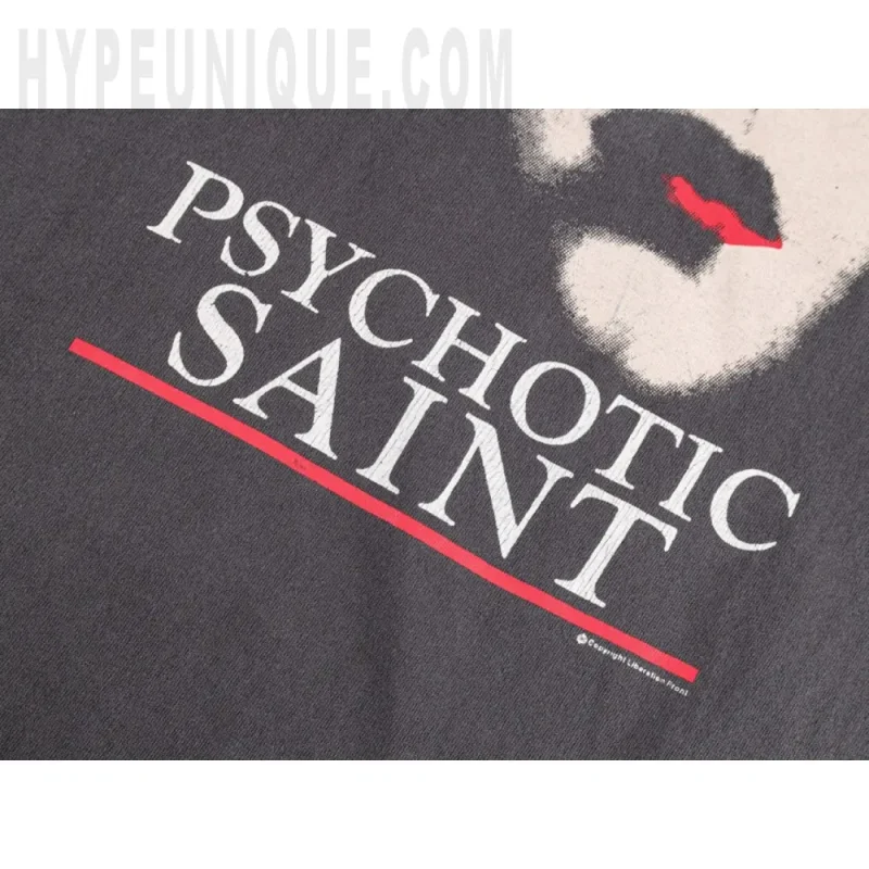 Printed graphic on the front of the garment