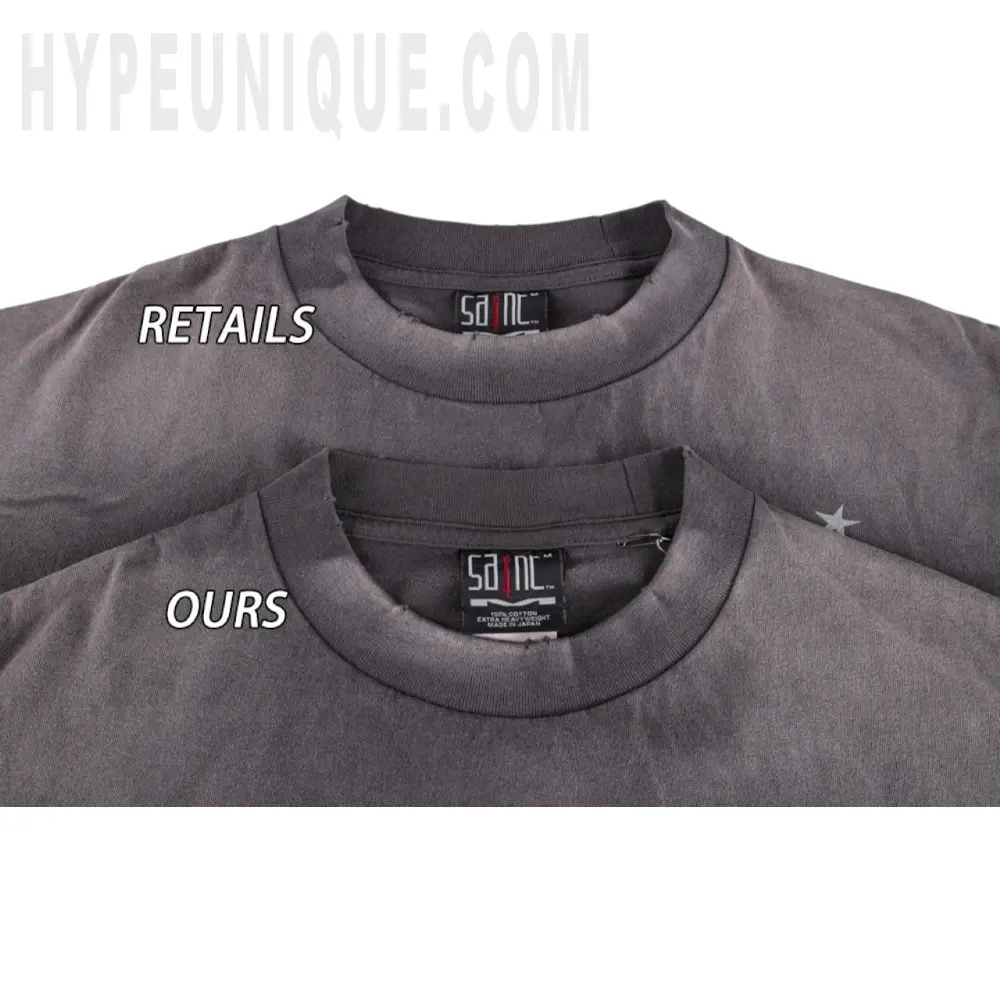 TbKicks Saint Michael ‘Delicate Bullshit’ Star Graphic T-Shirt