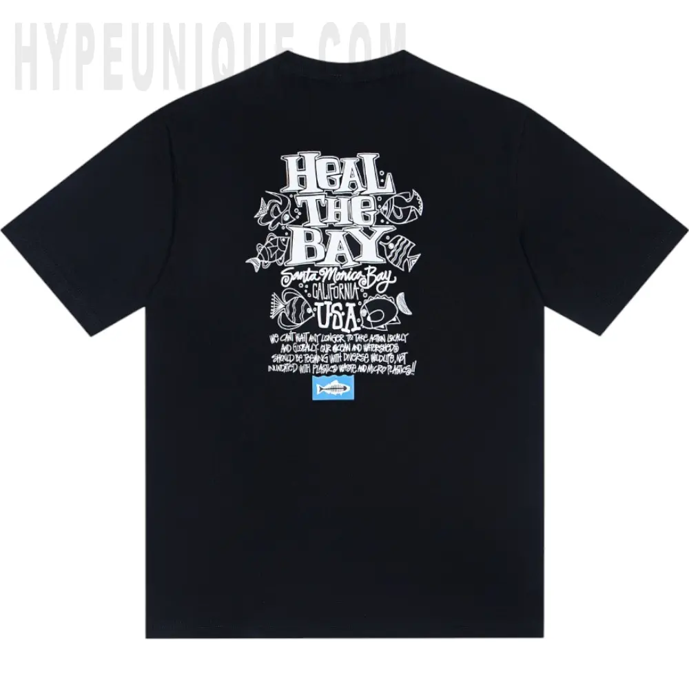 Stussy Heal the Bay Ocean Pigment Dyed T-Shirt - HypeUnique Reps