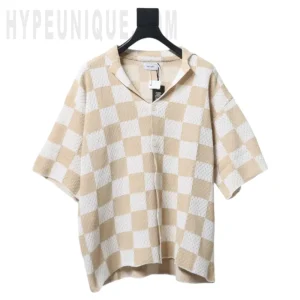 Checkered Crochet Shirt