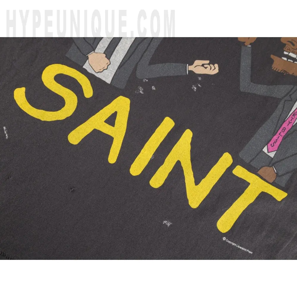 Saint Michael Cartoon Graphic Washed T‑Shirt