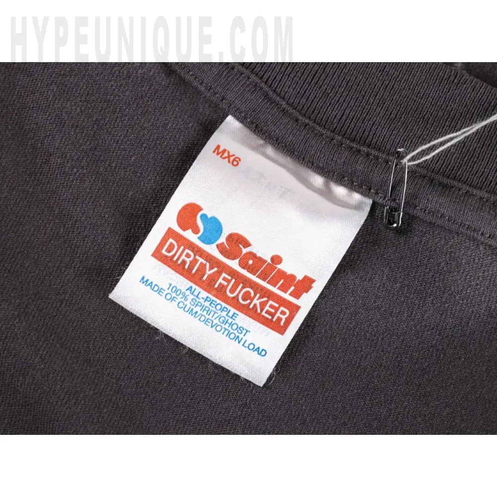 TbKicks Saint Michael Cartoon Graphic Washed T‑Shirt