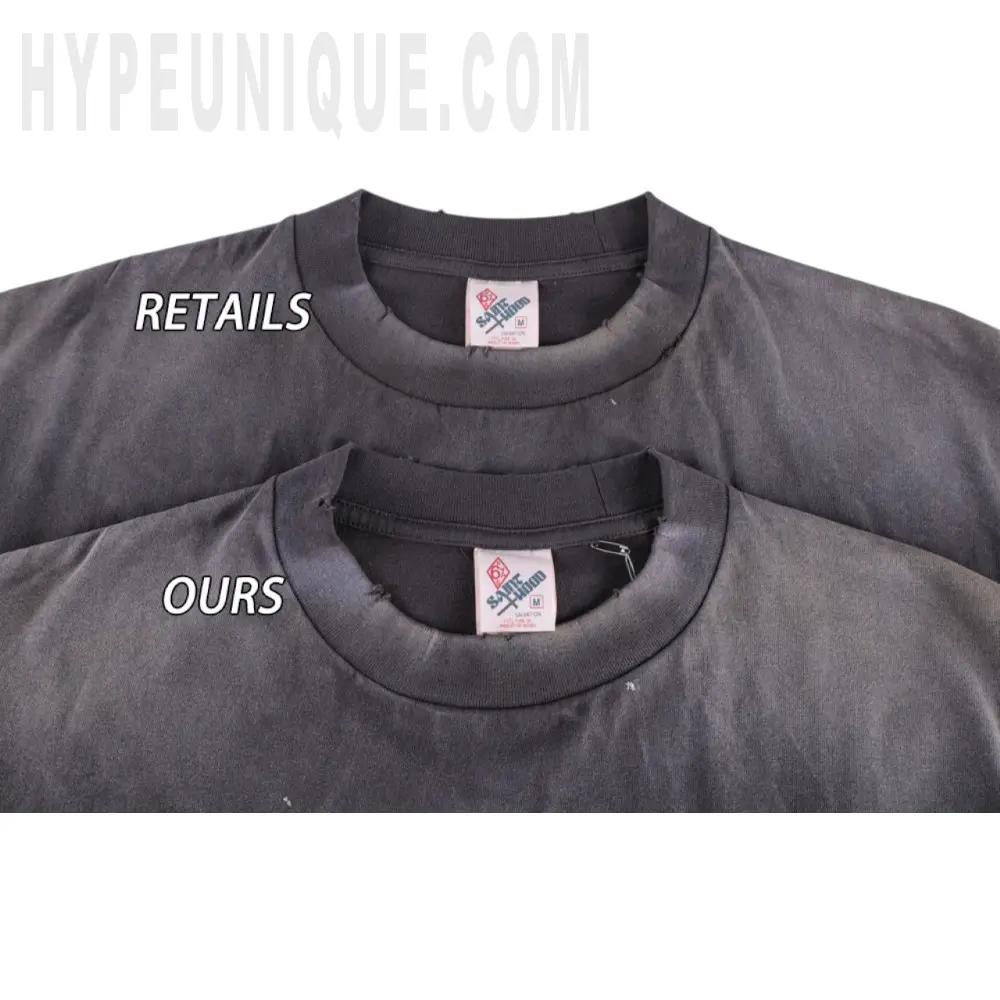 Saint Michael Fearless Graphic Washed T‑Shirt