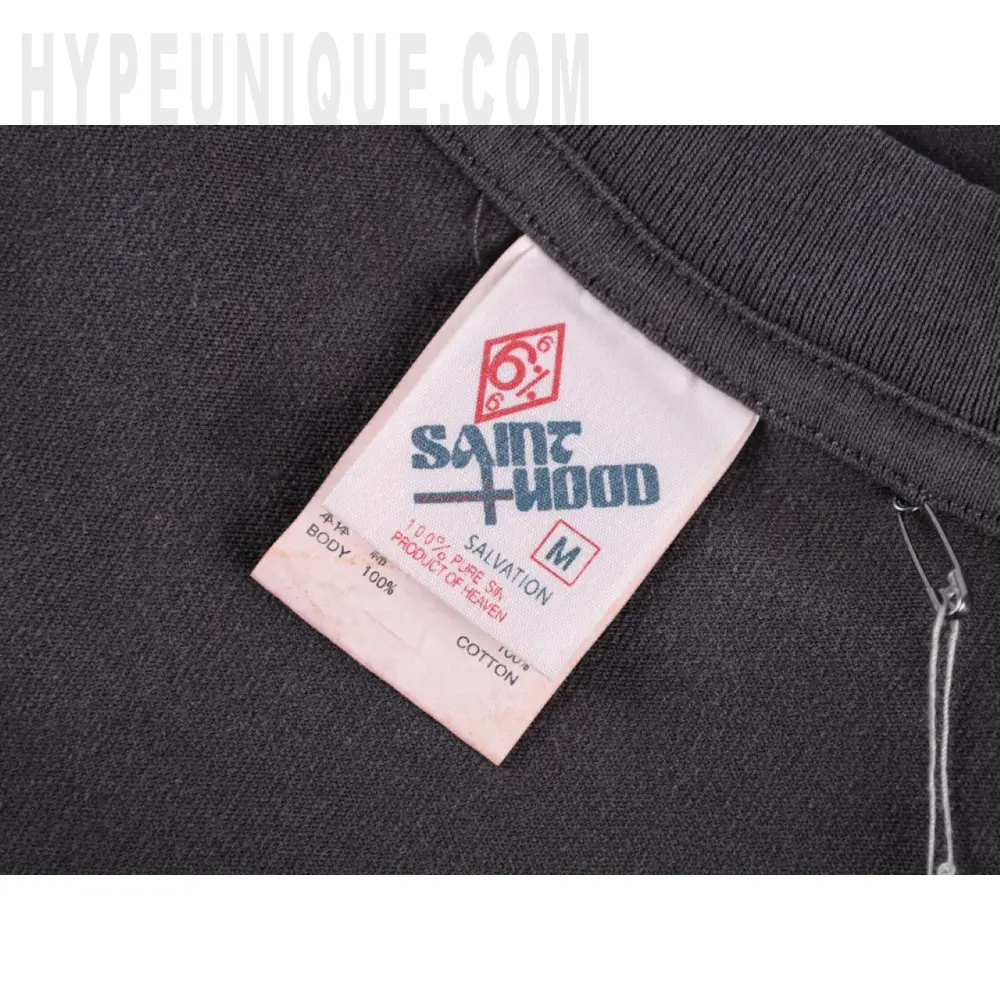 TbKicks Saint Michael Fearless Graphic Washed T‑Shirt