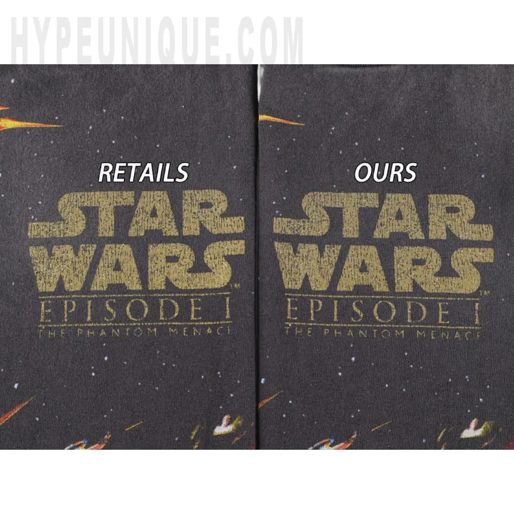 TbKicks Saint Michael Star Wars Episode I Space Battle Washed T‑Shirt