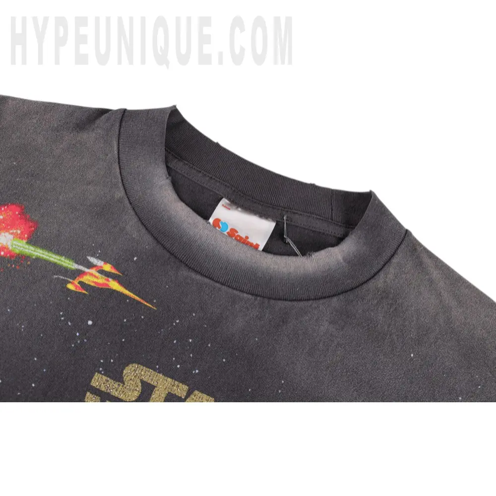 TbKicks Saint Michael Star Wars Episode I Space Battle Washed T‑Shirt