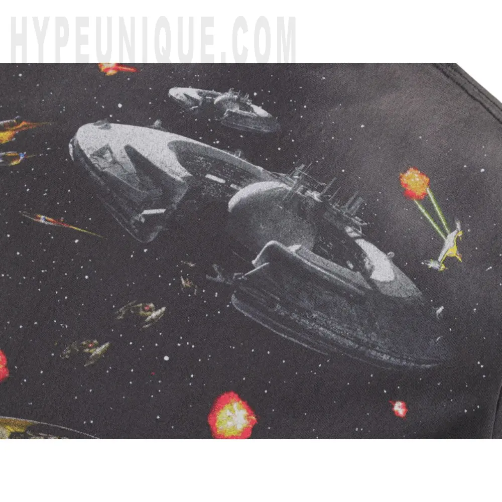 TbKicks Saint Michael Star Wars Episode I Space Battle Washed T‑Shirt