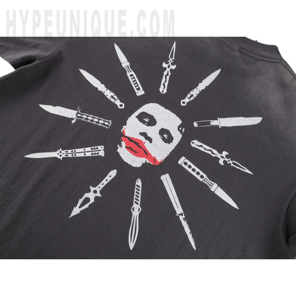 トップス SAINT MICHAEL DARKNIGHT Tee joker SAINT MICHAEL x THE DARK KNIGHT JOKER Tees Coming Soon 👀
