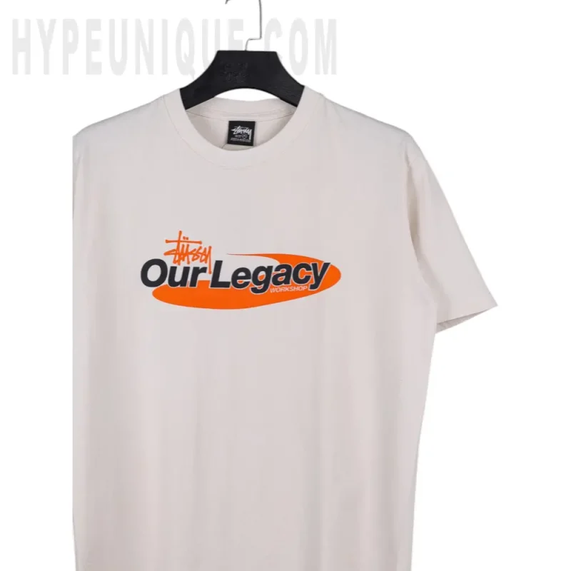 【STUSSYx Our Legacy】Work Shop Swirl Pigment Dyed T-Shirt Stussy x Our Legacy Work Shop Swirl Pigment Dyed Tee Baby