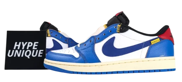 Union LA Jordan 1 Retro Low NRG ‘Storm Blue’ font view