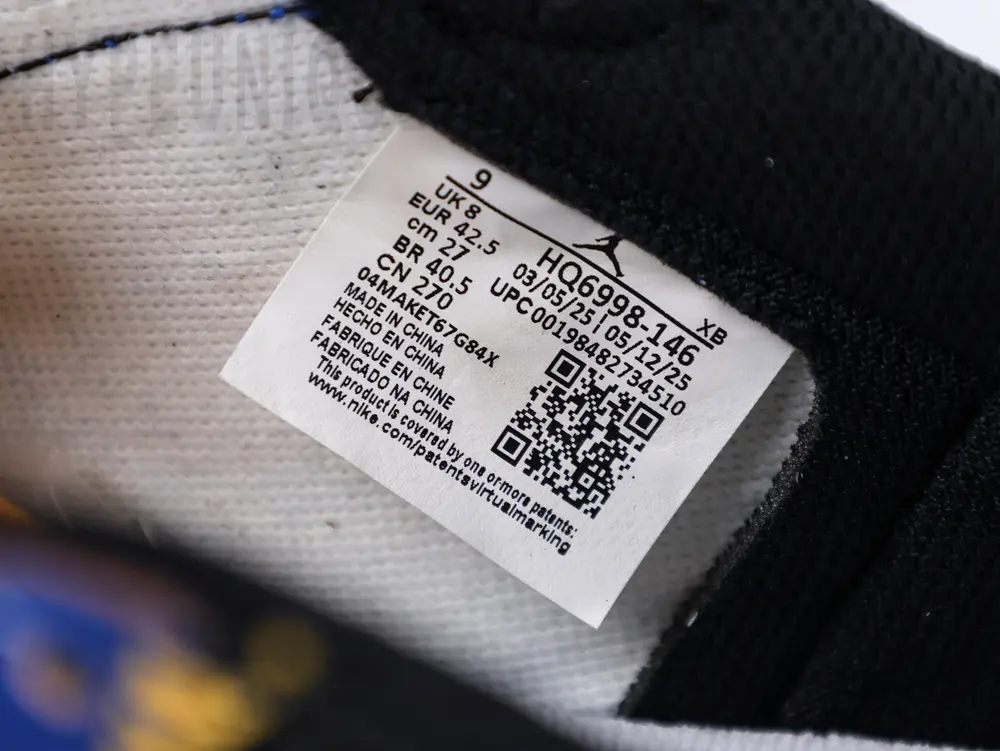 TbKicks Union LA Jordan 1 Retro Low NRG ‘Storm Blue’