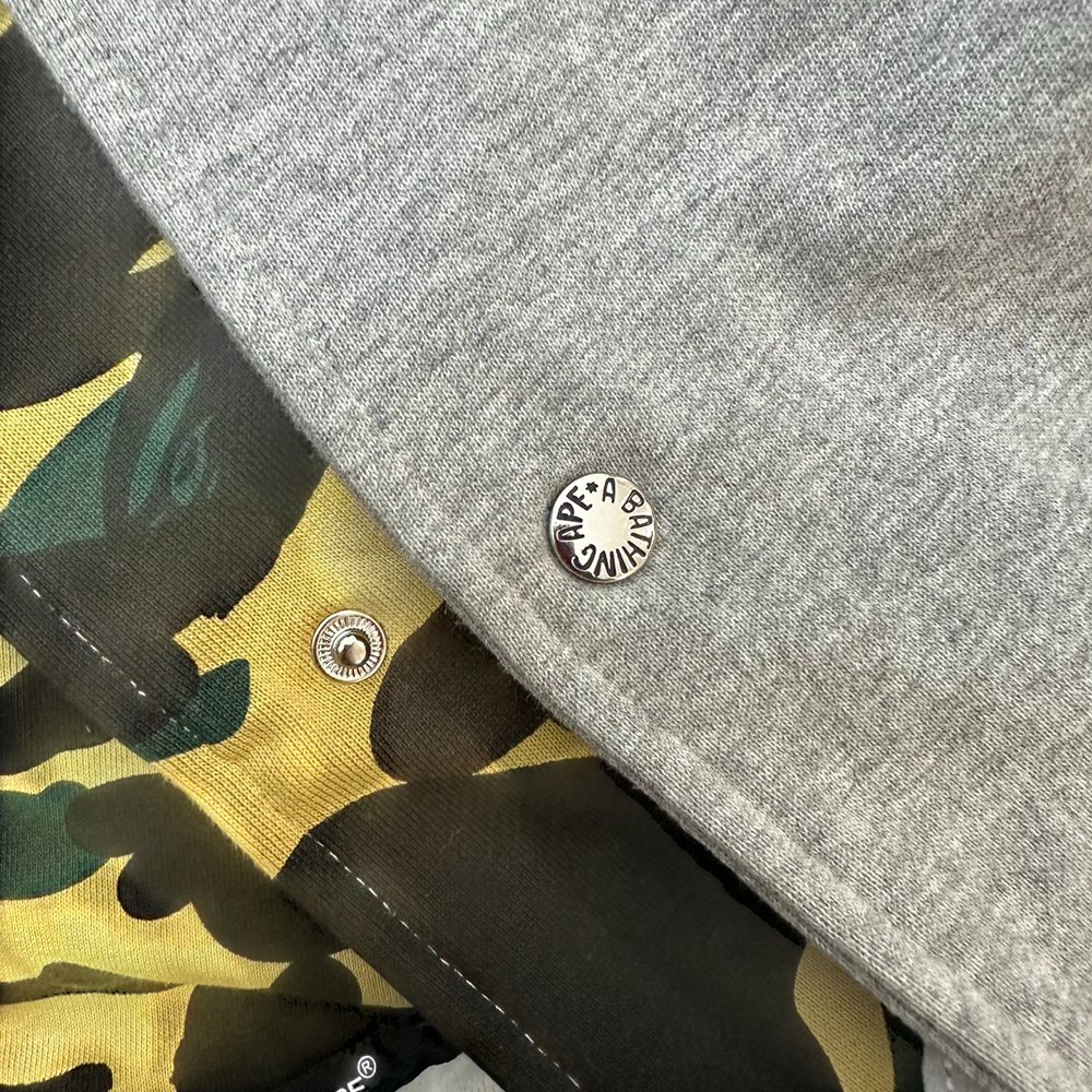 TbKicks 1st Camo Shark Full Zip Double Hoodie
