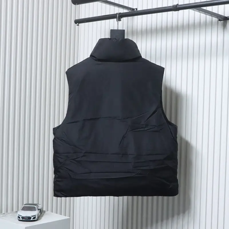 AMI Embossed Heart Down Vest