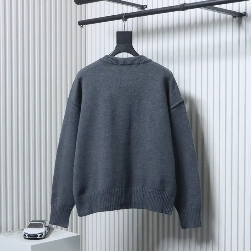 AMI Heart Cardigan Sweater