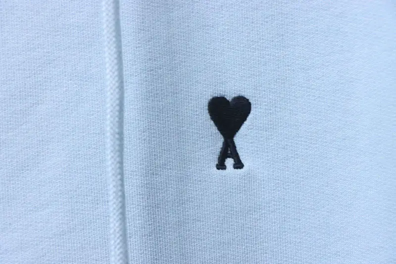 TbKicks AMI Heart Embroidered Zipper Hooded Jacket