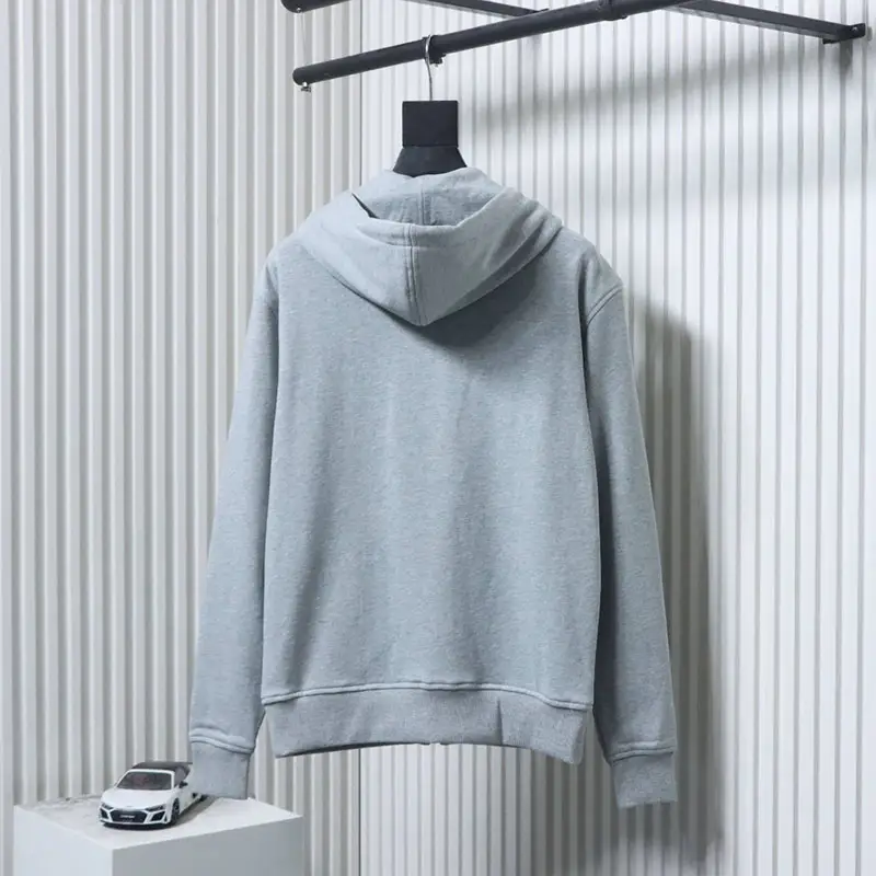 TbKicks AMI Heart Embroidered Zipper Hooded Jacket