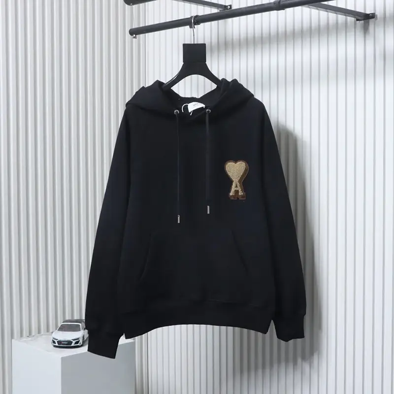 TbKicks AMI Heart Logo Embroidered Hoodie