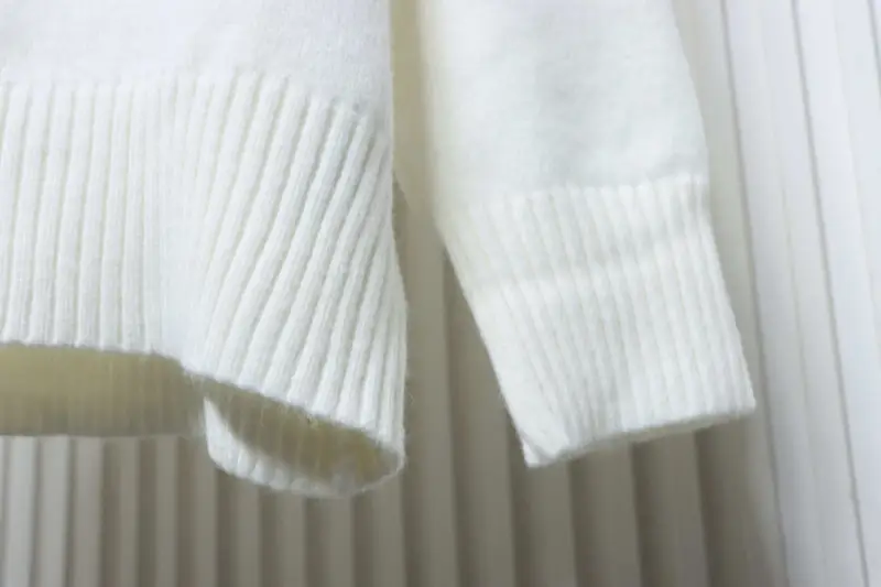 AMI Silver Thread Heart Logo Sweater