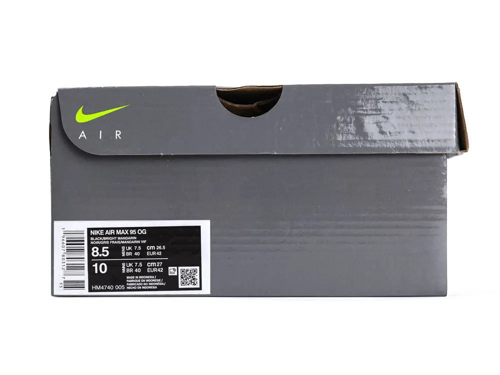 TbKicks Air Max 95 OG “Big Bubble 2.0 – Bright Mandarin